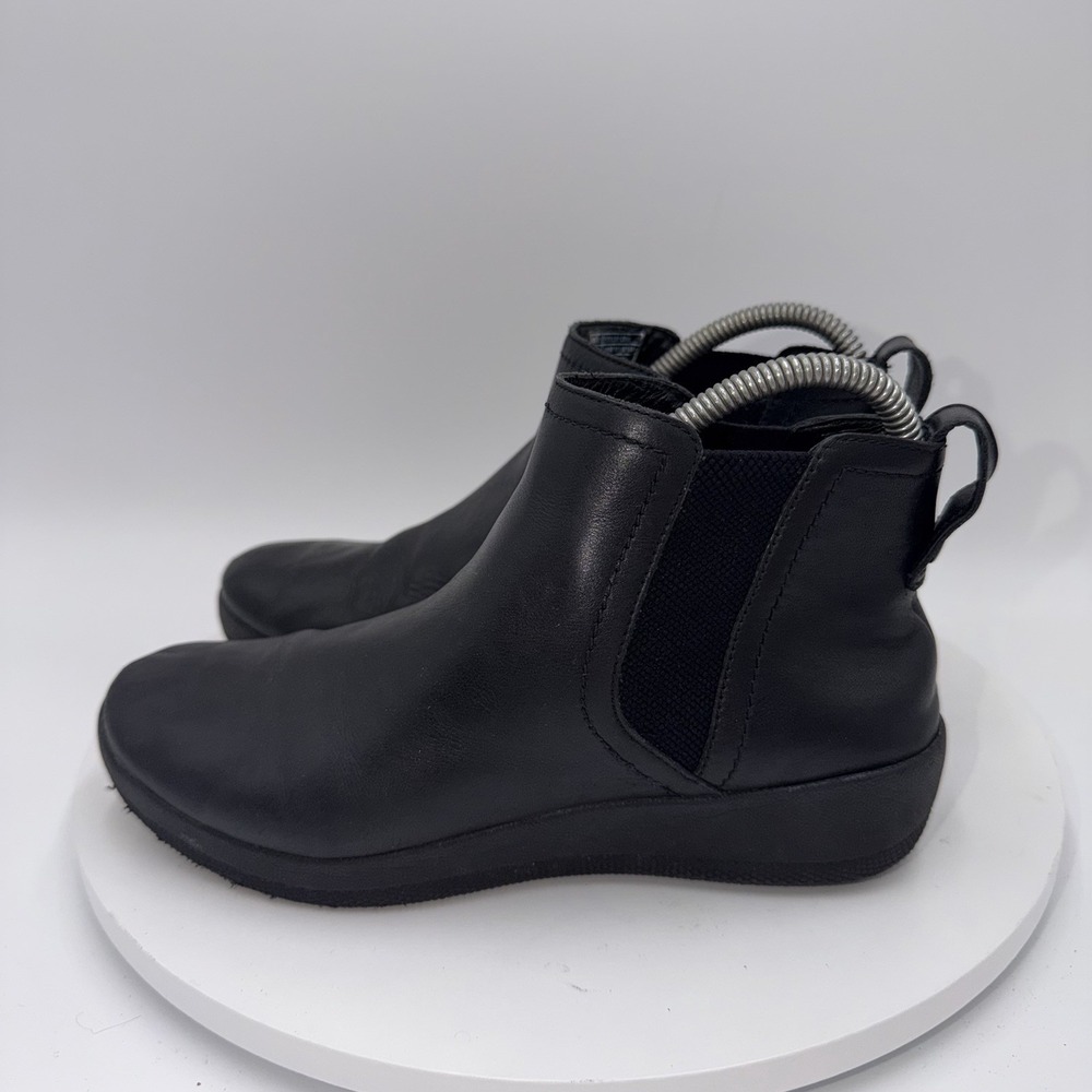 FITFLOP Super Chelsea Leather Ankle Boots Women's Size 6.5‎
